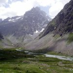 Notre objectif : la Grande Ruine, qui culmine à 3765m