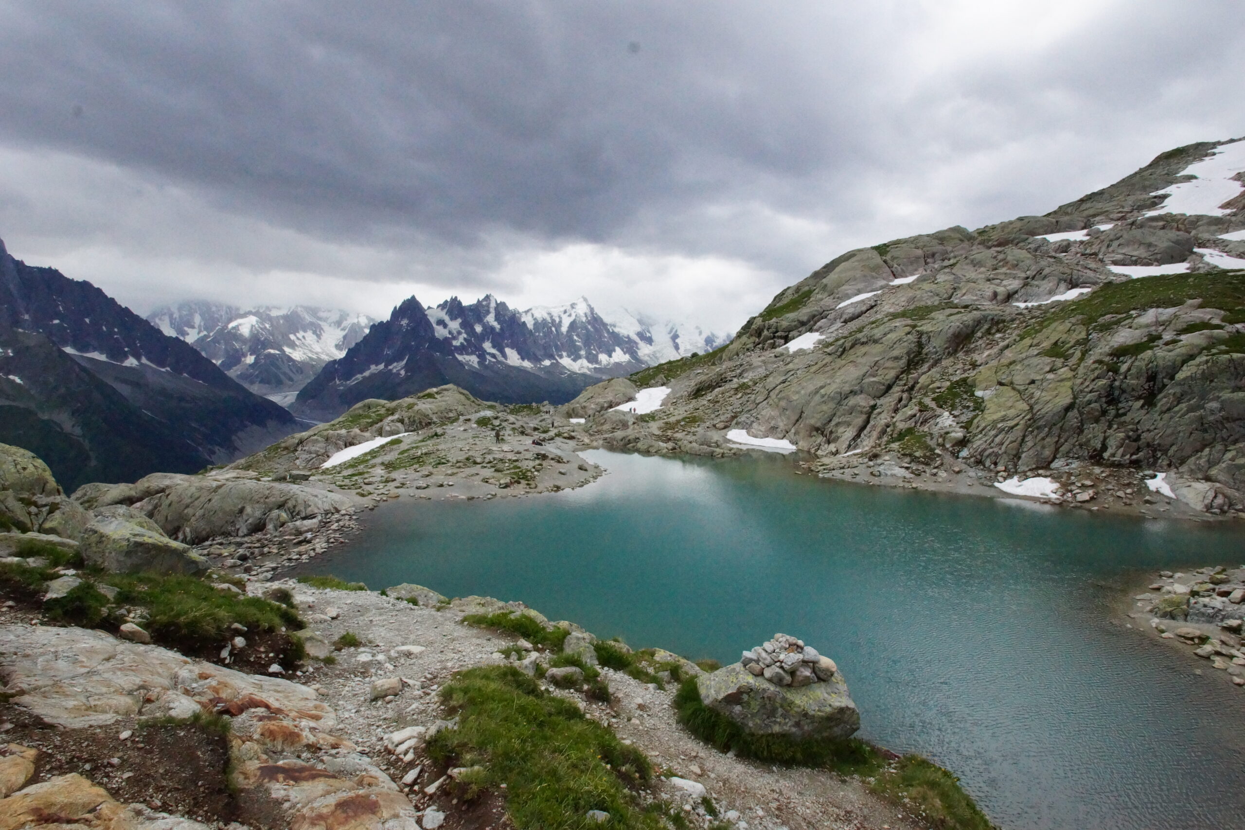 Lac blanc (aiguilles rouges) sans personne